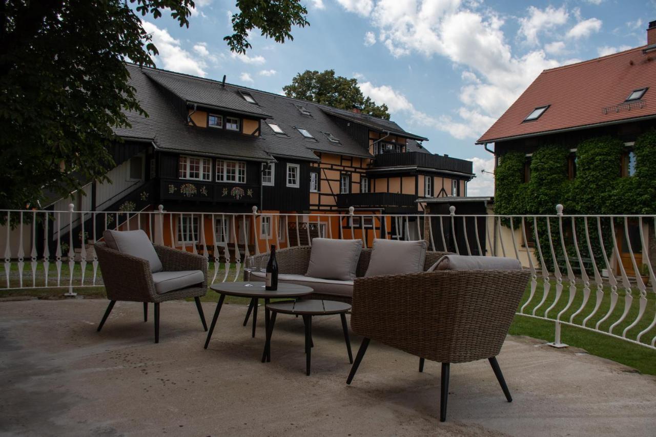 Ferienhaus Ostrauer Hof Bad Schandau Dış mekan fotoğraf