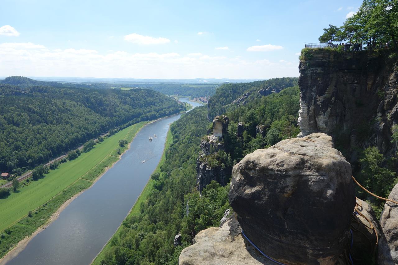 Ferienhaus Ostrauer Hof Bad Schandau Dış mekan fotoğraf